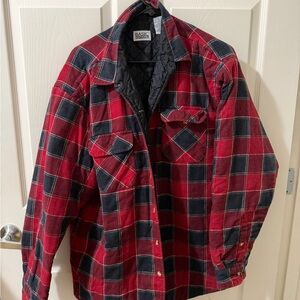 Basic Editions Charcoal Quilted Outerwear